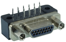 ITT Cannon Contact Spacing, MDM-PCB